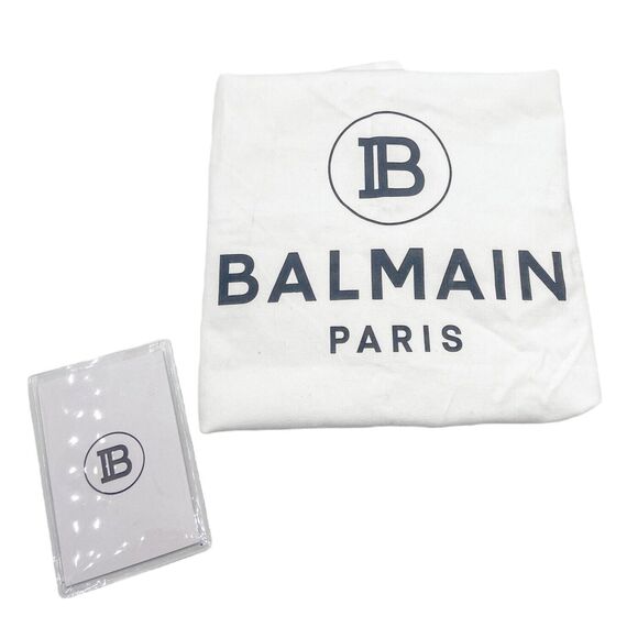 Balmain Black Ankle Boots with Sleek Design - Picture 11 of 11